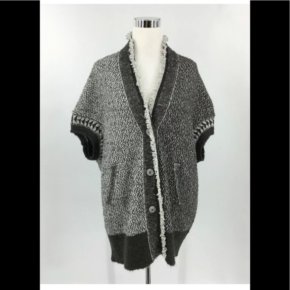 Anthropologie Angel Of The North Cardigan Size XS/S Short‎ Sleeve